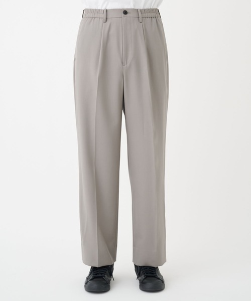 STUDIOUS（ステュディオス）の「NO SEASON WASHABLEWOOL SLACKS（スラックス・メンズ・ブラック/グレイッシュベージュ・1/2）」の15枚目の写真