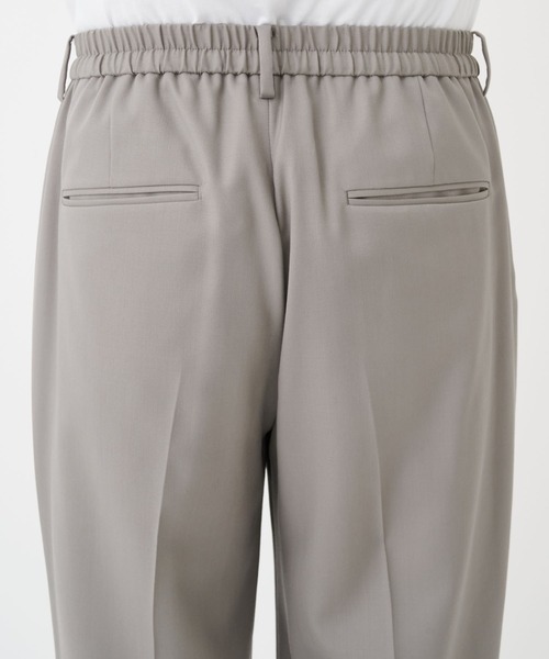 STUDIOUS（ステュディオス）の「NO SEASON WASHABLEWOOL SLACKS（スラックス・メンズ・ブラック/グレイッシュベージュ・1/2）」の19枚目の写真