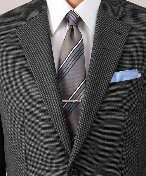 TAKEO KIKUCHI(タケオキクチ)の「MINAMO(みなも)タイバー(ネクタイピン・メンズ・シルバー/スミクロ・00)」の7枚目の写真