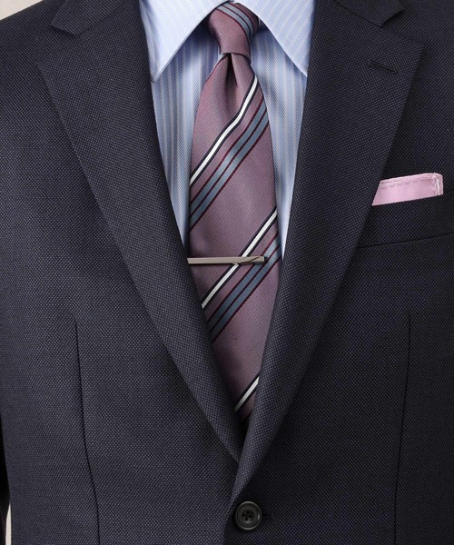 TAKEO KIKUCHI(タケオキクチ)の「MINAMO(みなも)タイバー(ネクタイピン・メンズ・シルバー/スミクロ・00)」の8枚目の写真