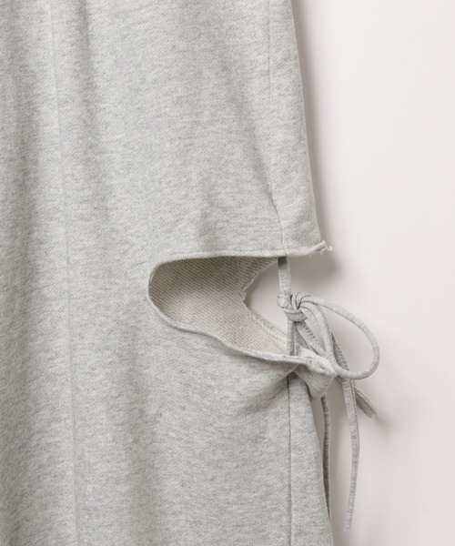 Heather（ヘザー）の「2WAYスウェットデザインパンツ　326088（スウェットパンツ・レディース・グレー/スミクロ・FREE）」の17枚目の写真