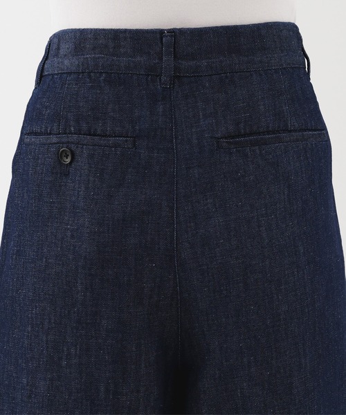 婦人 ヘンプ混 デニム ロングジレ | 無印良品
