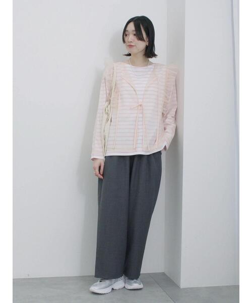 Samansa Mos2 blue(サマンサモスモスブルー)の「【軽量】クロスベルトスニーカーサンダル(ドレスシューズ・レディース・ブラック/シルバー/オフホワイト・L/M)」の19枚目の写真