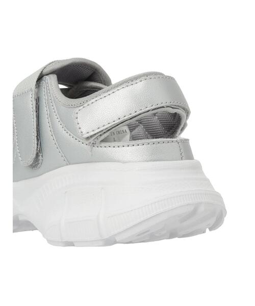 Samansa Mos2 blue(サマンサモスモスブルー)の「【軽量】クロスベルトスニーカーサンダル(ドレスシューズ・レディース・ブラック/シルバー/オフホワイト・L/M)」の7枚目の写真