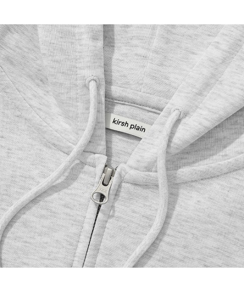パーカー KIRSH PLAIN SLIM FIT CROP HOODIE ZIP UP キルシー プレイン スリム フィット クロップ ジップアップ KIRSH PLAIN SLIM FIT CROP HOODIE ZIP UP キルシー プレイン