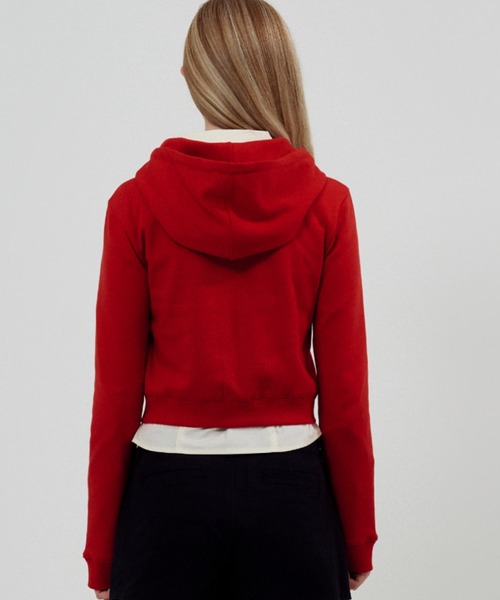 キルシー kirsh KIRSH PLAIN SLIM FIT CROP HOODIE ZIP UP キルシー プレイン