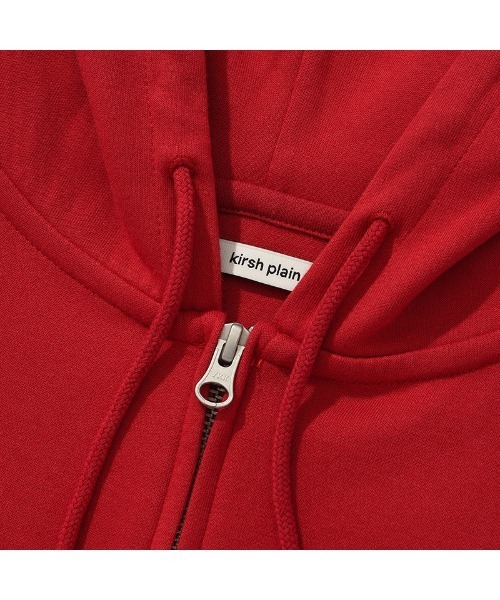 パーカー KIRSH PLAIN SLIM FIT CROP HOODIE ZIP UP キルシー プレイン スリム フィット クロップ ジップアップ KIRSH PLAIN SLIM FIT CROP HOODIE ZIP UP キルシー プレイン