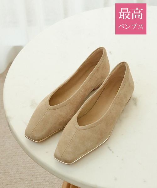 Au BANNISTER(オゥバニスター)の「【最高パンプス/1cmヒール】美脚×快適 パンプス(パンプス・レディース・ブラック/アイボリー/ベージュ/シルバー・37/38/39/36/35/40/34)」の3枚目の写真