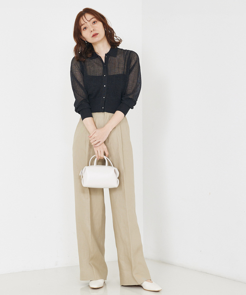 Au BANNISTER(オゥバニスター)の「【最高パンプス/1cmヒール】美脚×快適 パンプス(パンプス・レディース・ブラック/アイボリー/ベージュ/シルバー・37/38/39/36/35/40/34)」の5枚目の写真