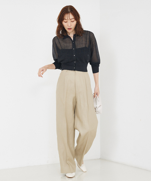 Au BANNISTER(オゥバニスター)の「【最高パンプス/1cmヒール】美脚×快適 パンプス(パンプス・レディース・ブラック/アイボリー/ベージュ/シルバー・37/38/39/36/35/40/34)」の6枚目の写真