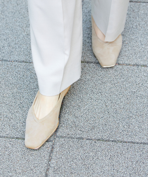 Au BANNISTER(オゥバニスター)の「【最高パンプス/1cmヒール】美脚×快適 パンプス(パンプス・レディース・ブラック/アイボリー/ベージュ/シルバー・37/38/39/36/35/40/34)」の12枚目の写真