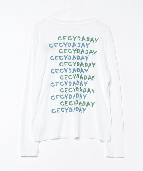 LETee(レティー)の「シアータイプ バックロゴプリントトップス(Tシャツ/カットソー・レディース・ピンク/ブルー/グリーン/ホワイト・FREE)」の22枚目の写真
