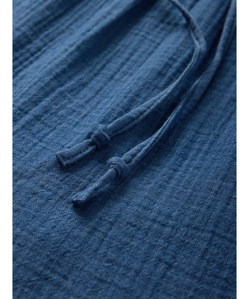 GAP(ギャップ)の「クリンクルガーゼデニム ティアード マキシスカート(スカート・レディース・インディゴブルー・M/S/XS/L/XXS)」の14枚目の写真