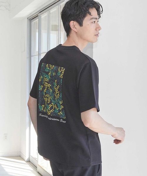 UNION STATION(ユニオンステーション)の「UNION STATION by MEN'S BIGI×HIBIYA-KADAN コラボTシャツ(Tシャツ/カットソー・メンズ・ホワイト/ブラック・M/L/LL)」の3枚目の写真