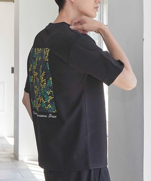 UNION STATION(ユニオンステーション)の「UNION STATION by MEN'S BIGI×HIBIYA-KADAN コラボTシャツ(Tシャツ/カットソー・メンズ・ホワイト/ブラック・M/L/LL)」の4枚目の写真