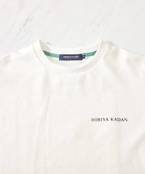 UNION STATION(ユニオンステーション)の「UNION STATION by MEN'S BIGI×HIBIYA-KADAN コラボTシャツ(Tシャツ/カットソー・メンズ・ホワイト/ブラック・M/L/LL)」の10枚目の写真