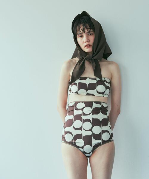 swim URBAN RESEARCH 2wayハイウェスト水着カーキM swim URBAN RESEARCH 2wayハイウェスト水着カーキM