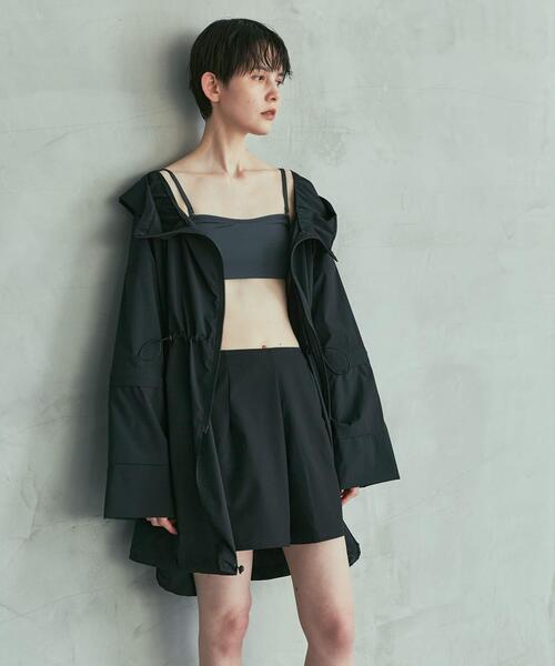 URBAN RESEARCH（アーバンリサーチ）の「『2サイズ展開』『UVカット』Swim URBAN RESEARCH　スイム2WAYブラ（水着・レディース・グリーン/ブラウン系その他/チャコールグレー・SMALL/MEDIUM）」の5枚目の写真