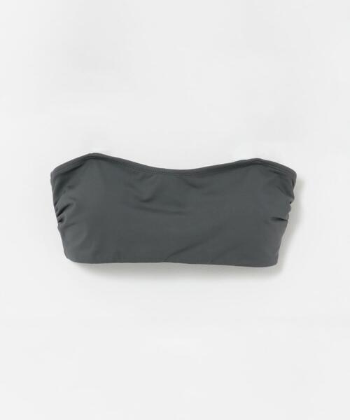 URBAN RESEARCH（アーバンリサーチ）の「『2サイズ展開』『UVカット』Swim URBAN RESEARCH　スイム2WAYブラ（水着・レディース・グリーン/ブラウン系その他/チャコールグレー・SMALL/MEDIUM）」の8枚目の写真