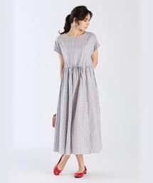 【新品未使用】agnes b. アニエスベー ヴィシーチェックワンピース 38 agnes b. - 【新品未使用】agnes b. ￼￼アニエスベー ヴィシー