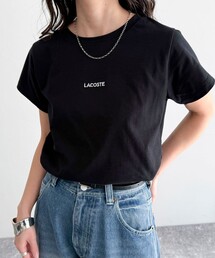 【LACOSTE/ラコステ】ロゴ入り半袖Tシャツ