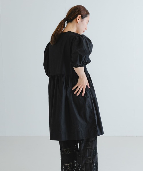 GANNI Cotton Poplin Mini Dress（ワンピース）｜GANNI（ガニー