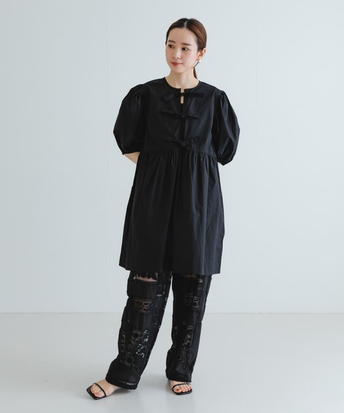 関税送料込み♦GANNI MINIショートワンピース 関税送料込♪GANNI/Organza Mini Dress (Ganni/ワンピース