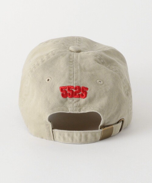 5525Gallery(ゴーゴーニーゴーギャラリー)の「【別注】 <5525gallery> ロゴ キャップ(キャップ・メンズ・ブラック/ベージュ・FREE)」の6枚目の写真
