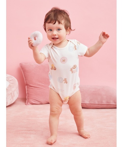 ドーナツベア ロングパンツ セットアップ 新品未使用 ジェラートピケ ドーナツベア ロングパンツ セットアップ 新品未使用 ジェラートピケ