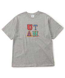 WEB限定【リンク】ロゴアップリケ半袖Tシャツ（オトナ）