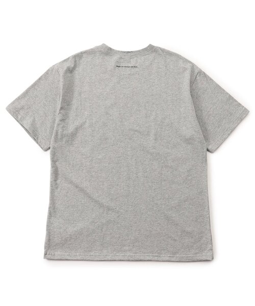 BREEZE(ブリーズ)の「WEB限定【リンク】ロゴアップリケ半袖Tシャツ(オトナ)(Tシャツ/カットソー・レディース・レインボー/グレー/オフホワイト・LARGE/MEDIUM)」の4枚目の写真