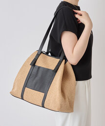 LIVETART | 《LIVETART》ラフィアトートバッグ(トートバッグ)
