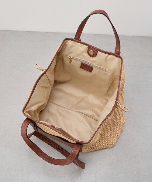 LIVETART（リヴェタート）の「《LIVETART》ラフィアトートバッグ（トートバッグ・レディース・ブラック/ブラウン・FREE）」の17枚目の写真