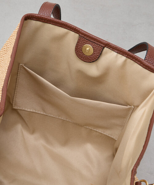 LIVETART（リヴェタート）の「《LIVETART》ラフィアトートバッグ（トートバッグ・レディース・ブラック/ブラウン・FREE）」の20枚目の写真