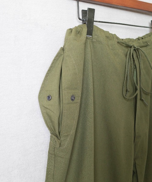 HOUSTON（ヒューストン）の「【T10】【HOUSTON】POPLIN SNOW CAMO PANTS スノーカモ パンツ（その他パンツ・メンズ・ナチュラル/オリーブドラブ/ブラック・MEDIUM/LARGE/X-LARGE）」の8枚目の写真