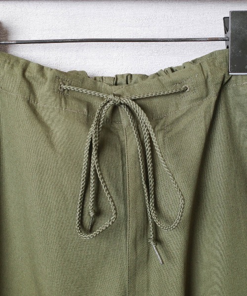 HOUSTON（ヒューストン）の「【T10】【HOUSTON】POPLIN SNOW CAMO PANTS スノーカモ パンツ（その他パンツ・メンズ・ナチュラル/オリーブドラブ/ブラック・MEDIUM/LARGE/X-LARGE）」の9枚目の写真