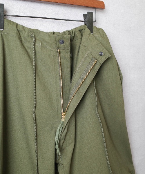 HOUSTON（ヒューストン）の「【T10】【HOUSTON】POPLIN SNOW CAMO PANTS スノーカモ パンツ（その他パンツ・メンズ・ナチュラル/オリーブドラブ/ブラック・MEDIUM/LARGE/X-LARGE）」の10枚目の写真