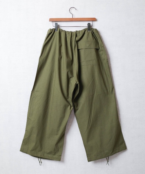 HOUSTON（ヒューストン）の「【T10】【HOUSTON】POPLIN SNOW CAMO PANTS スノーカモ パンツ（その他パンツ・メンズ・ナチュラル/オリーブドラブ/ブラック・MEDIUM/LARGE/X-LARGE）」の5枚目の写真