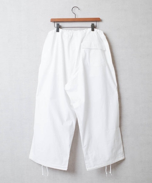 HOUSTON（ヒューストン）の「【T10】【HOUSTON】POPLIN SNOW CAMO PANTS スノーカモ パンツ（その他パンツ・メンズ・ナチュラル/オリーブドラブ/ブラック・MEDIUM/LARGE/X-LARGE）」の4枚目の写真