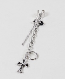 SPINNS（スピンズ）の「メタルイヤーカフ/クロスチェーン（イヤーカフ）」