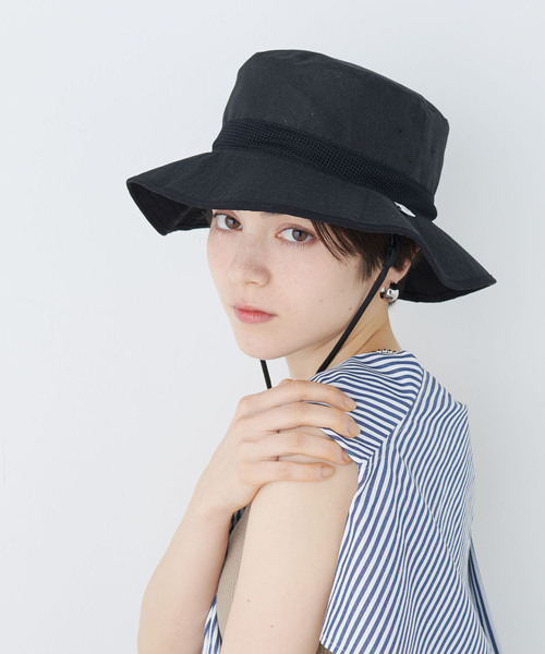 etre tokyo サファリハット ETRE TOKYO（エトレトウキョウ）の「marihoja ナイロンサファリ