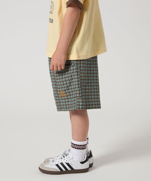 green label relaxing（グリーンレーベルリラクシング）の「チェック ビッグポケット ショートパンツ / キッズ  100cm-130cm（その他パンツ・キッズ・ブラウン/コバルトブルー・100cm/120cm/130cm/110cm）」の7枚目の写真