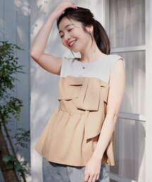 natural couture | ビスチェドッキングトップス(Tシャツ/カットソー)