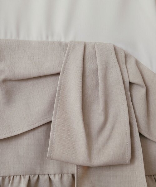 natural couture（ナチュラルクチュール）の「ビスチェドッキングトップス（Tシャツ/カットソー・レディース・ブルー/キャメル/ライトベージュ/ブラック・FREE）」の15枚目の写真