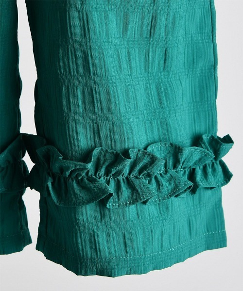 moimoln（モイモルン）の「フォーリンワイド8分丈パンツ（その他パンツ・キッズ・ブルーグリーン・100cm/110cm/120cm/130cm/140cm）」の5枚目の写真