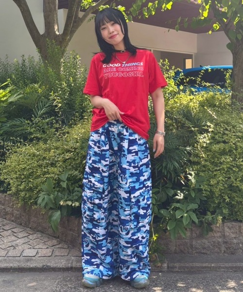 Candy Stripper(キャンディストリッパー)の「YOU GO GIRL Tシャツ(Tシャツ/カットソー・レディース・オフホワイト/ブラック/ピンク/レッド・M/L/XL)」の18枚目の写真