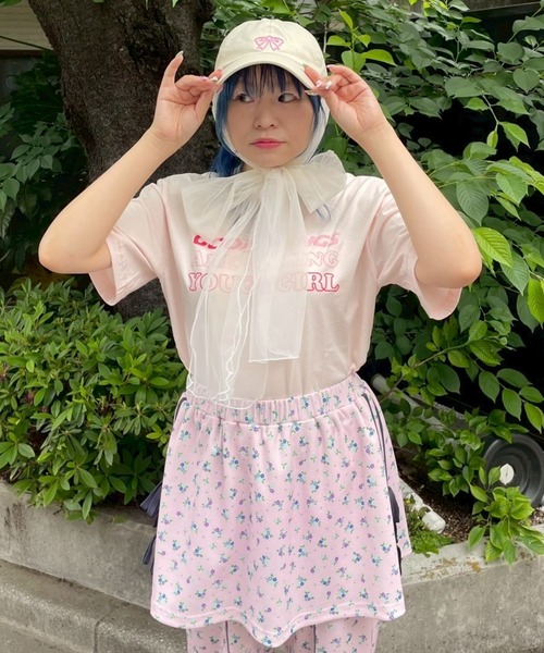 Candy Stripper(キャンディストリッパー)の「YOU GO GIRL Tシャツ(Tシャツ/カットソー・レディース・オフホワイト/ブラック/ピンク/レッド・M/L/XL)」の21枚目の写真