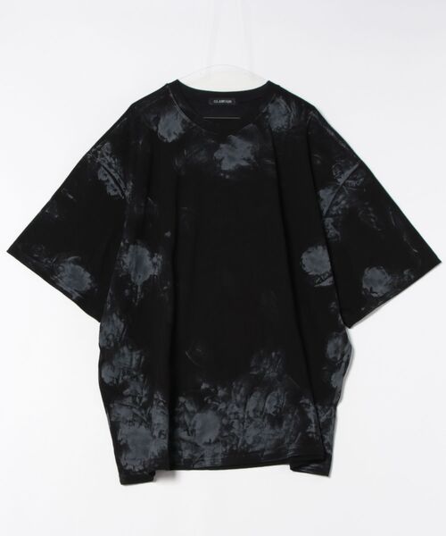a.p.o.v.(エーピーオービー)の「a.p.o.v. ダートペイントオーバーサイズTシャツ(Tシャツ/カットソー・メンズ・ブラック/ホワイト・ONESIZE)」の9枚目の写真