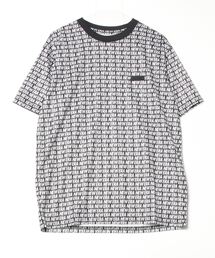 ニューエラ  PA SS TECH TEE ALLOVER PT BLK