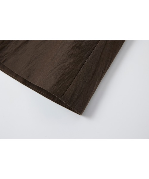 tageechita（タジチタ）の「【tageechita】ボウタイ ノースリーブブラウス（シャツ/ブラウス・レディース・ブラウン・M/S/L）」の9枚目の写真